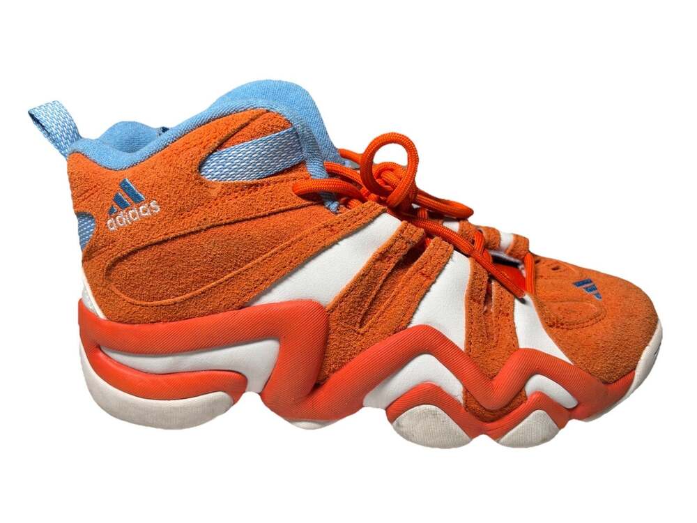 adidas CRAZY 8 KOBE BRYANT Black Mamba Basketball Shoes Team Orange Men's 7.5